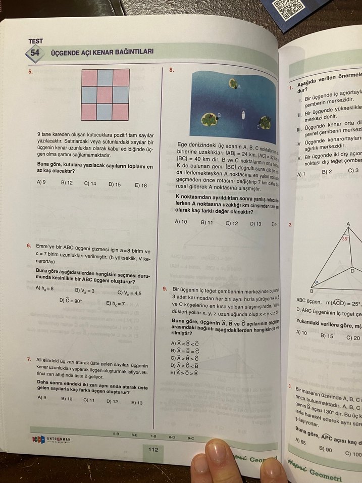 Geometri Soru Bankası TYT-AYT - Görsel 5