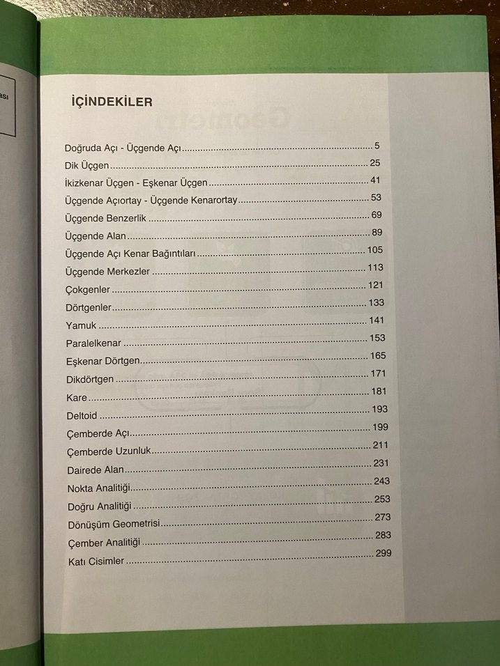 Geometri Soru Bankası TYT-AYT - Görsel 2