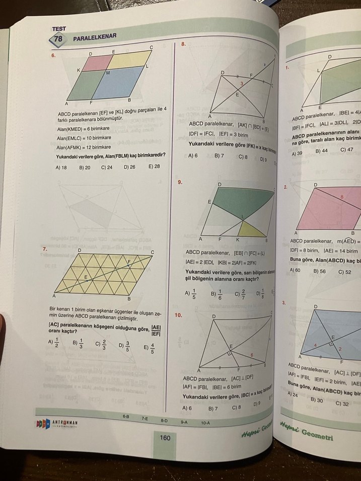 Geometri Soru Bankası TYT-AYT - Görsel 4