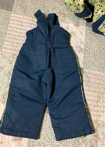 Desenli Mavi Bebek kış Tulumu - Görsel 13