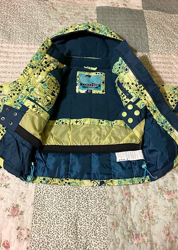 Desenli Mavi Bebek kış Tulumu - Görsel 4