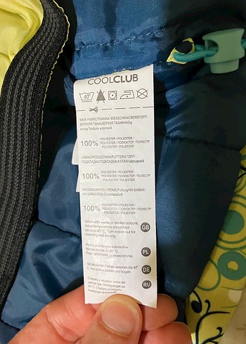 Desenli Mavi Bebek kış Tulumu - Görsel 7