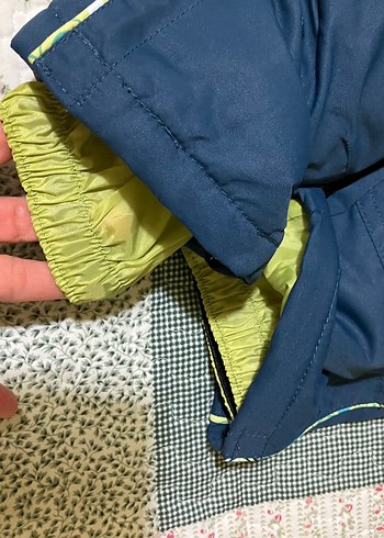 Desenli Mavi Bebek kış Tulumu - Görsel 14