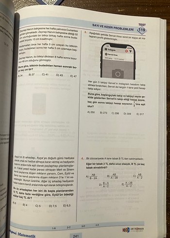 Hepsi Matematik TYT Soru Bankası - Görsel 7