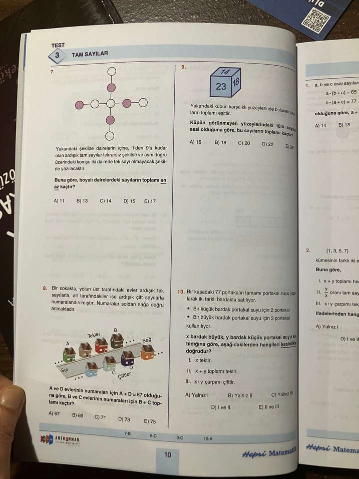 Hepsi Matematik TYT Soru Bankası - Görsel 3