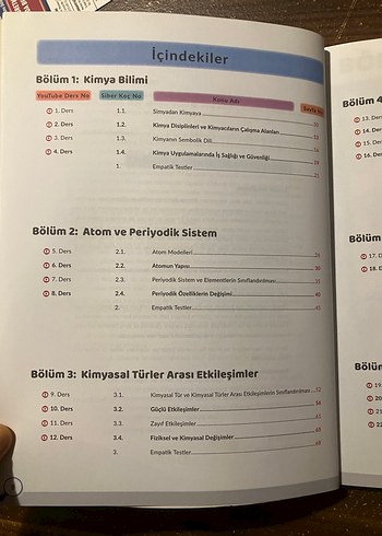 Üniversite Hazırlık Biyoloji ve Kimya Kitapları - Görsel 3