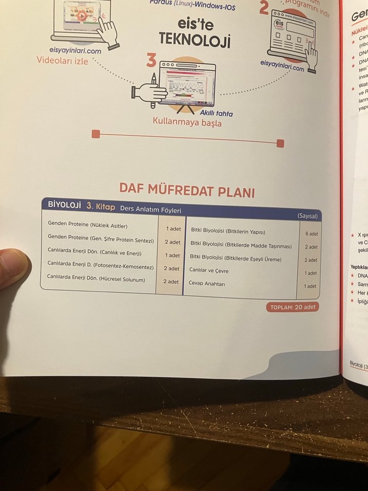 Üniversite Hazırlık Biyoloji ve Kimya Kitapları - Görsel 2