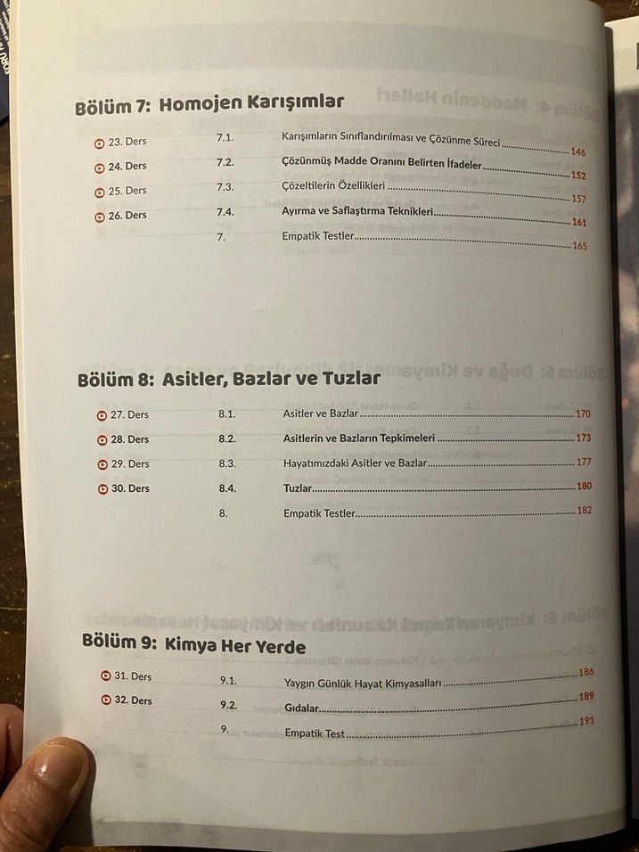 Üniversite Hazırlık Biyoloji ve Kimya Kitapları - Görsel 5