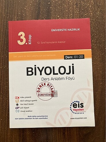 Eis Biyoloji 3.kitap