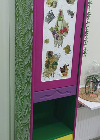 Renkli Çok Amaçlı Dolap Özel Tasarım - Görsel 6