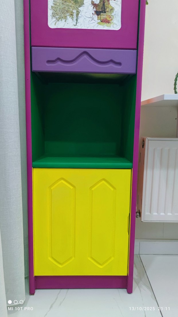 Renkli Çok Amaçlı Dolap Özel Tasarım - Görsel 5