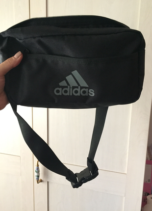 universal Beden siyah Renk Adidas bel çantası