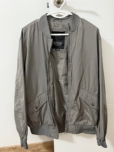 Pull and bear gri ince ceket
