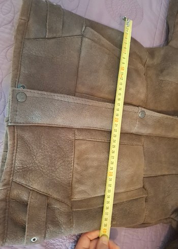 Kürklü Süet Kaban çocuk - Görsel 9