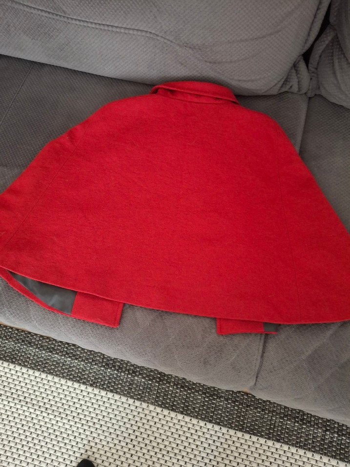 Kız çocuk kaşe panço - Görsel 2