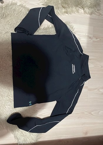 Diğer Under Armour Siyah Fermuarlı Uzun Kollu Sweatshirt