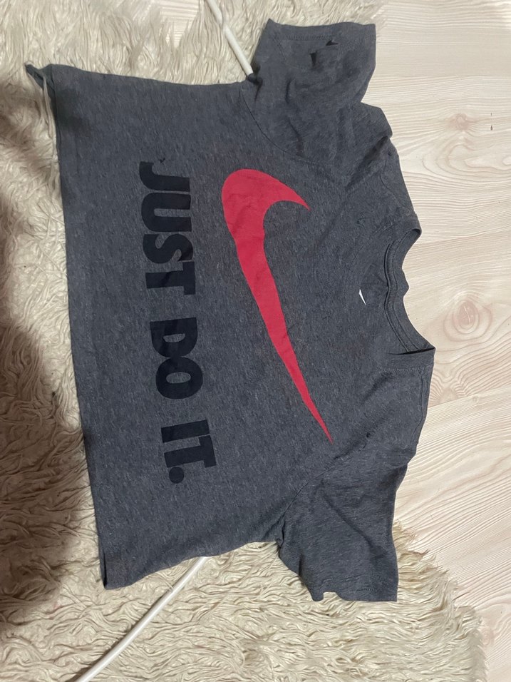 Gri Pamuklu Salaş Hamile Tişörtü - Görsel 2