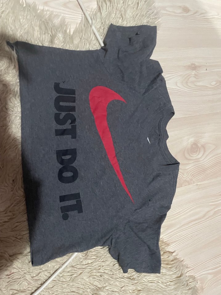 Gri Pamuklu Salaş Hamile Tişörtü - Görsel 3