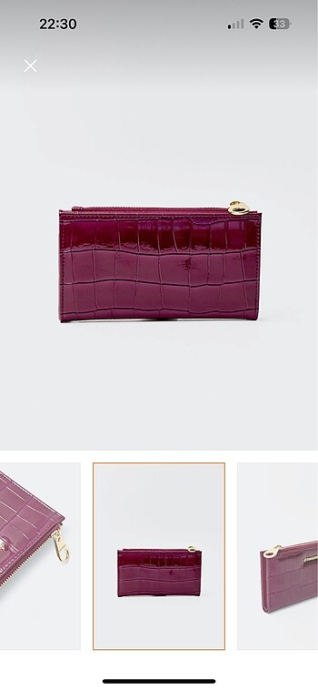 Beden Stradivarius cüzdan