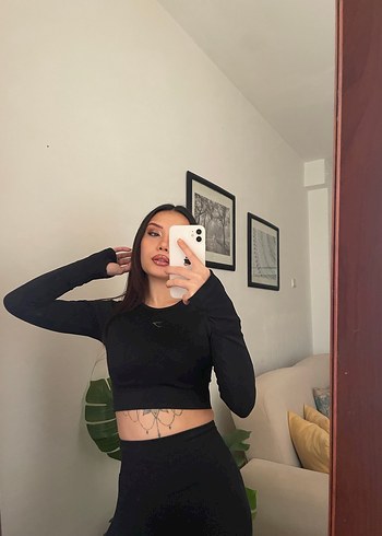 Gymshark marka crop sporcu üstü - Görsel 4