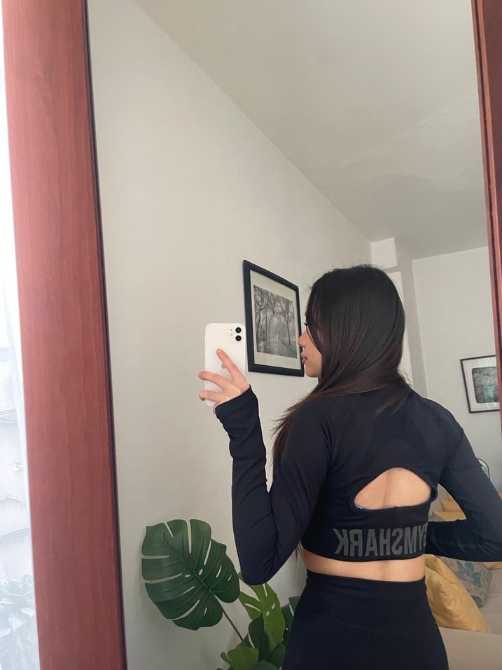 Gymshark marka crop sporcu üstü - Görsel 5