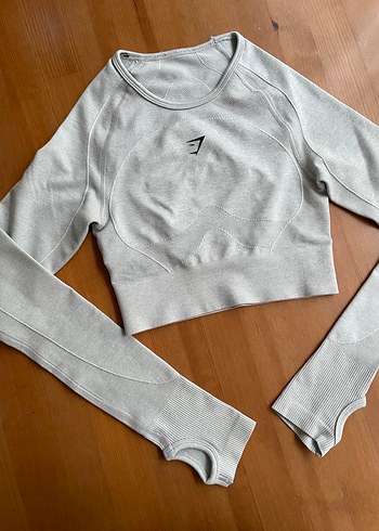 Gymshark marka crop sporcu üstü - Görsel 7