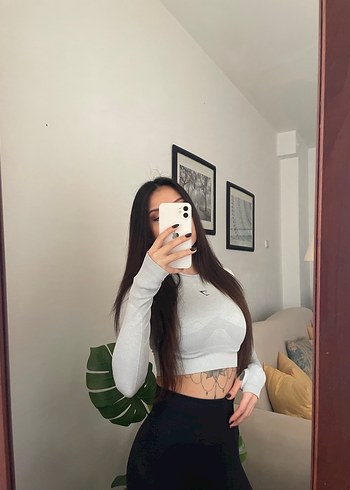 Gymshark marka crop sporcu üstü - Görsel 5