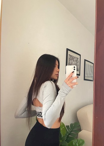 Gymshark marka crop sporcu üstü - Görsel 7