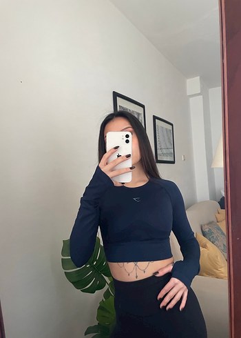 Gymshark marka crop sporcu üstü - Görsel 8