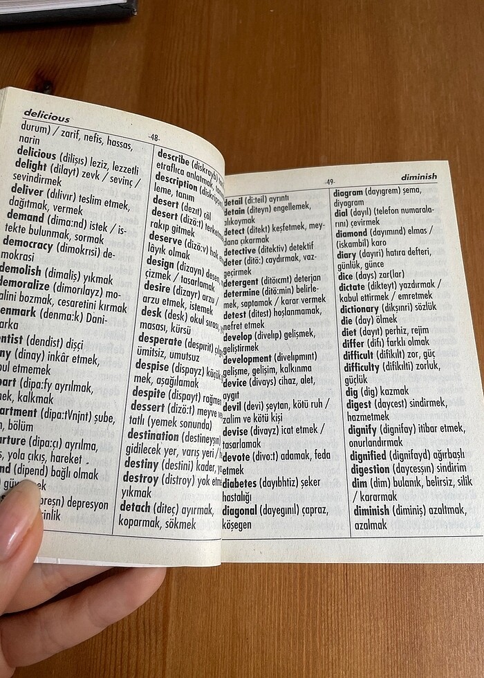 İngilizce Türkçe sözlük - Görsel 2