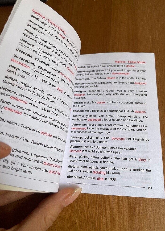 İngilizce Türkçe sözlük - Görsel 2