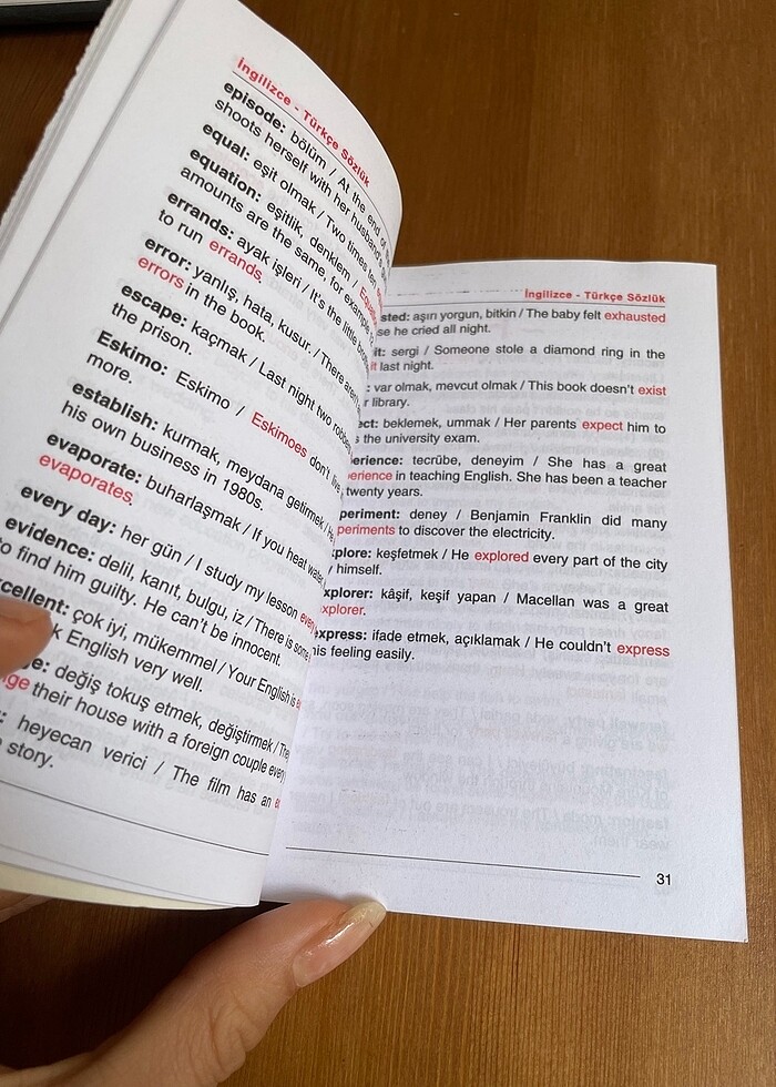 İngilizce Türkçe sözlük - Görsel 3