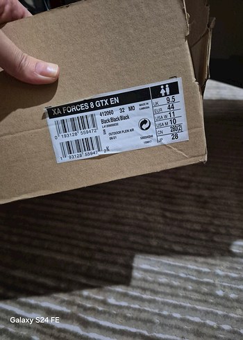 Siyah Kamuflaj Bağcıklı Erkek Outdoor Ayakkabı - Görsel 10