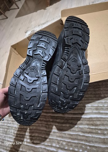 Siyah Kamuflaj Bağcıklı Erkek Outdoor Ayakkabı - Görsel 7