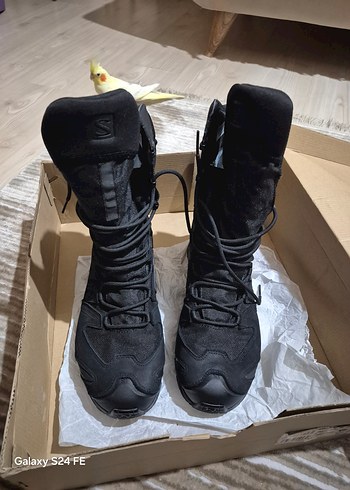 Siyah Kamuflaj Bağcıklı Erkek Outdoor Ayakkabı - Görsel 2