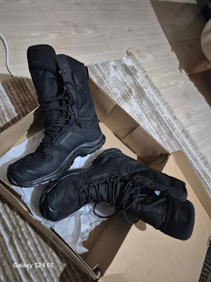 Siyah Kamuflaj Bağcıklı Erkek Outdoor Ayakkabı - Görsel 5