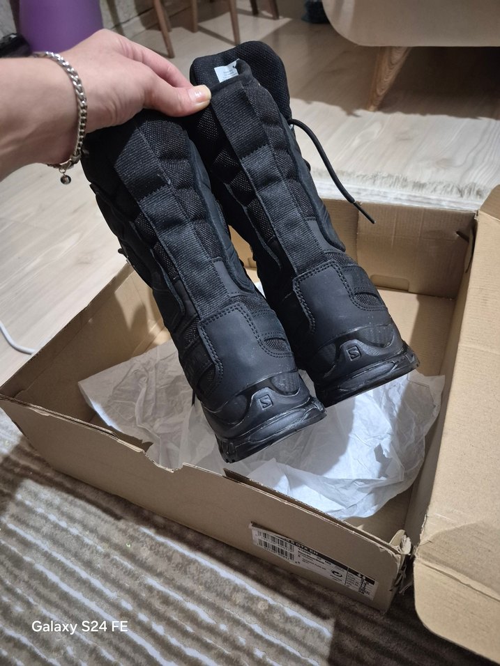 Siyah Kamuflaj Bağcıklı Erkek Outdoor Ayakkabı - Görsel 4