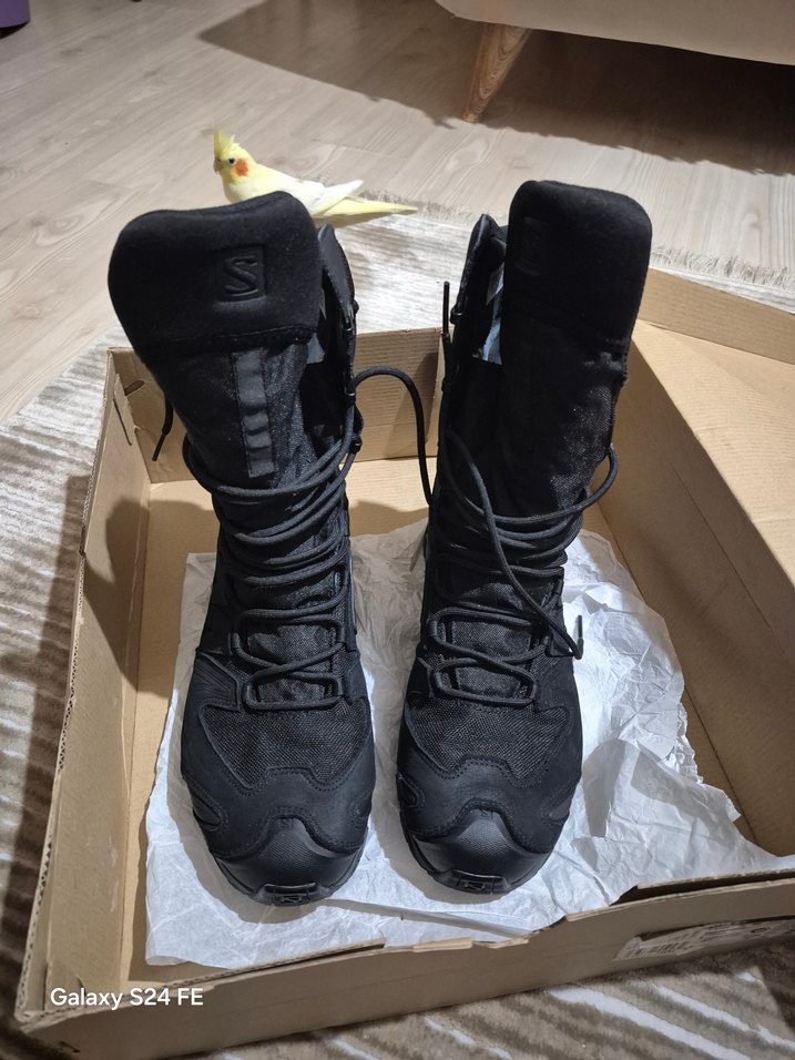 Siyah Kamuflaj Bağcıklı Erkek Outdoor Ayakkabı - Görsel 2