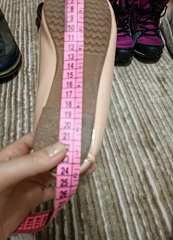 37 Beden ten rengi Renk Babet ayakkabı