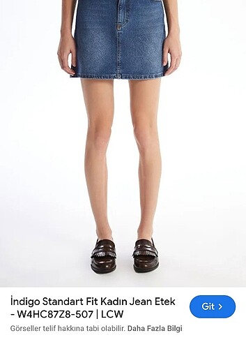 Denim etek 