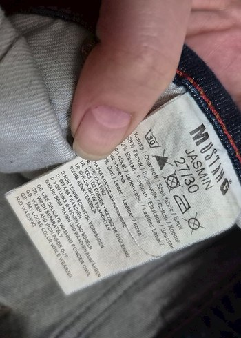 Mustang pantolon jean