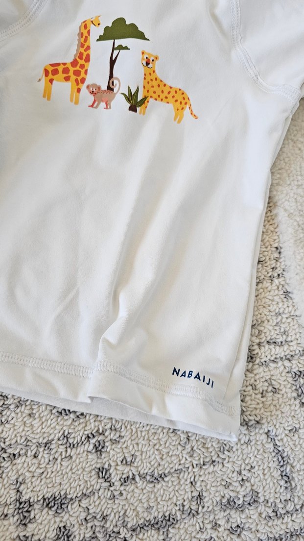 Decthlon Bebek Uv tshirt ve Şapka - Görsel 3