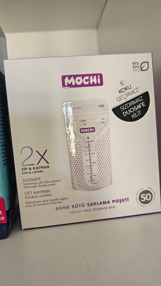 Wee Baby Klasik Göğüs Pedi ve Mochi Anne Sütü Saklama Poşeti - Görsel 2