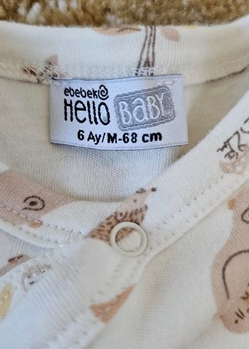 HelloBaby Uzun Kollu Patikli Bebek Tulum