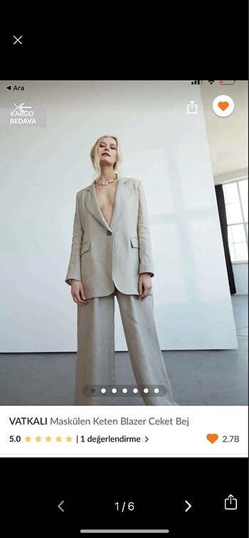 Vatkalı marka blazer