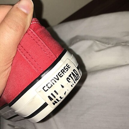 37 Beden Kırmızı converse