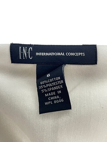 34 Beden beyaz Renk Inc International Concepts Tunik %70 İndirimli.