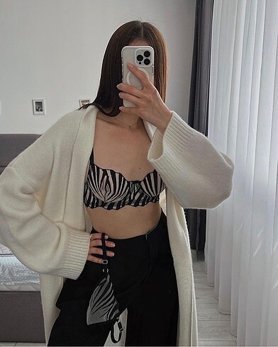 universal Beden Zebra Bra Set