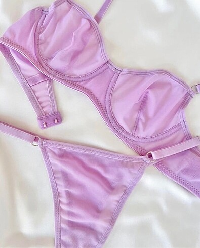 m Beden Tül Bralet takımı