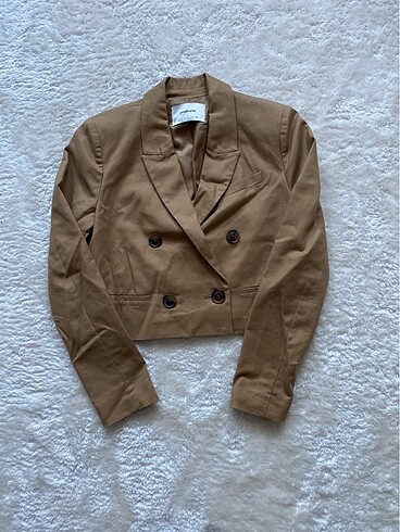 crop blazer ceket